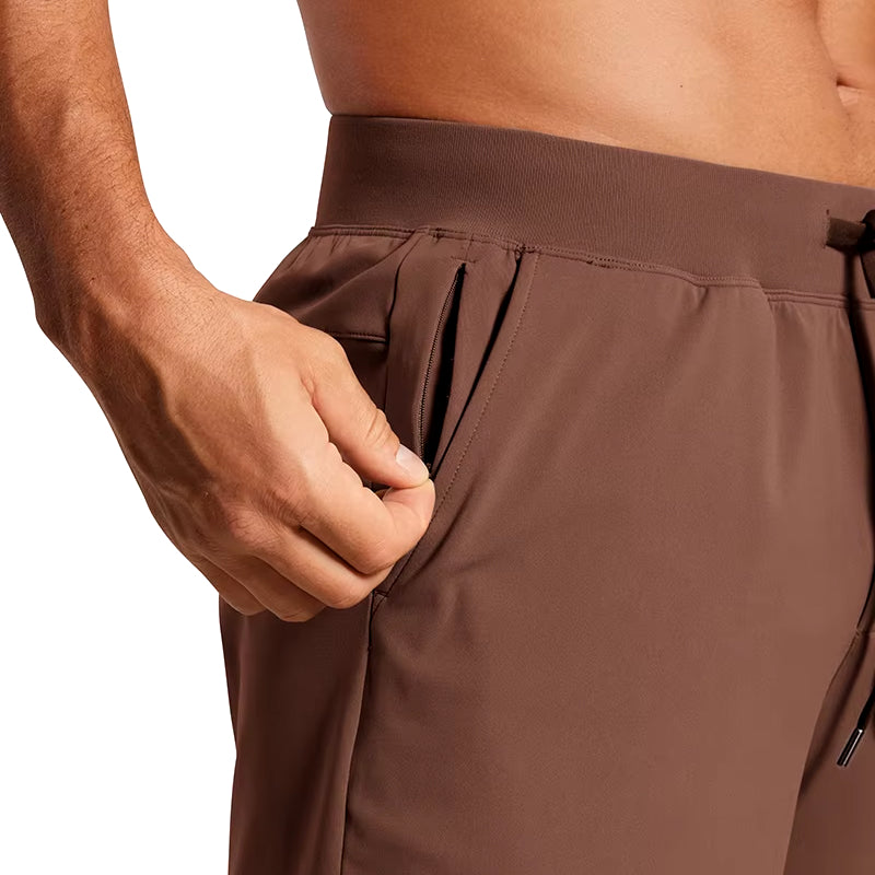 men's 5 inch four-way stretch workout shorts, view 11 - MRSLM