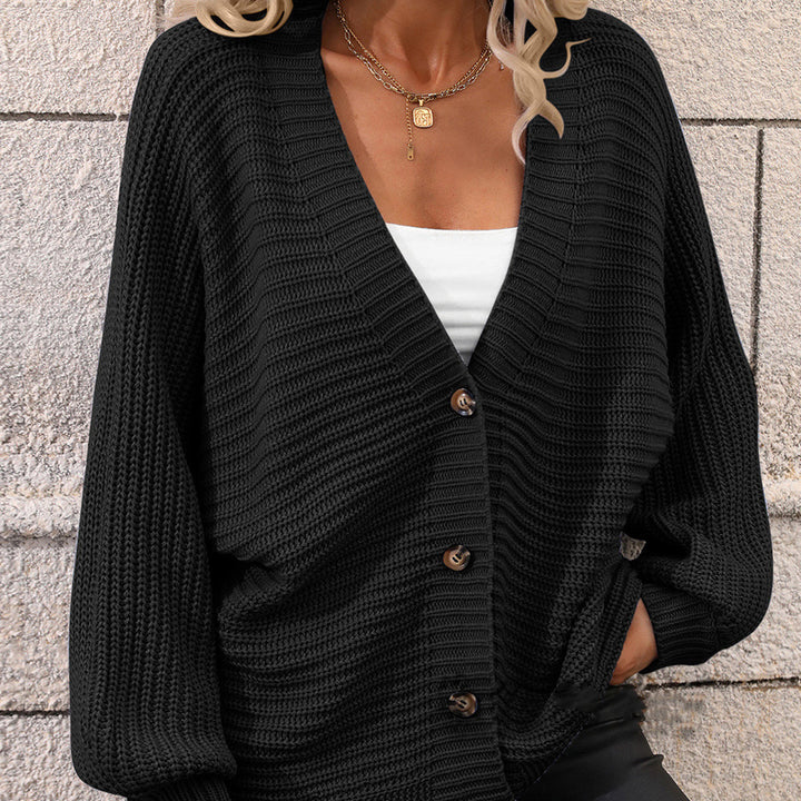 Women's Knitted Cardigan Loose Sweater