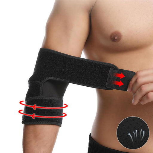 adjustable elbow support wrap brace - MRSLM