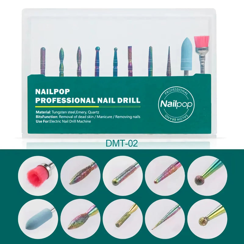 nail drill bits set, view 4 - MRSLM