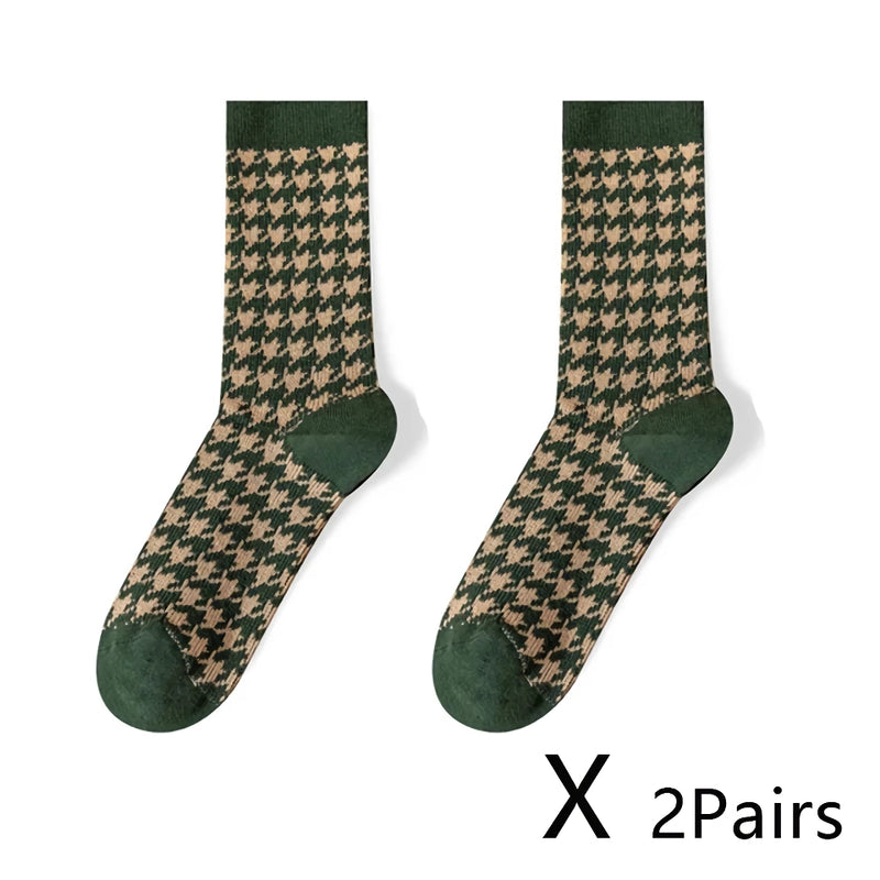 Lange Herbstsocken