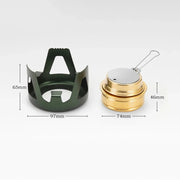 portable mini alcohol stove, view 10 - MRSLM