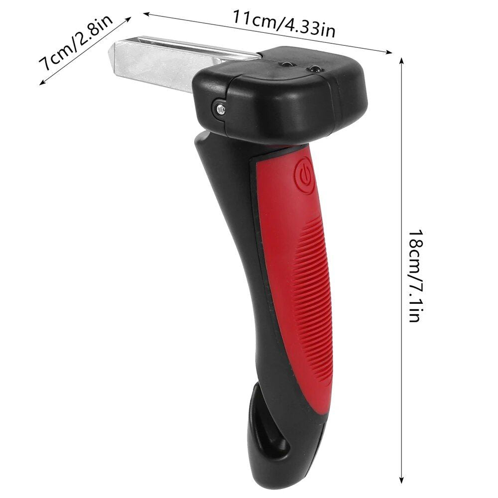 3-in-1 Car Door Assist Handle with Safety Features: Mobility Aid, Seatbelt Cutter, Window Breaker