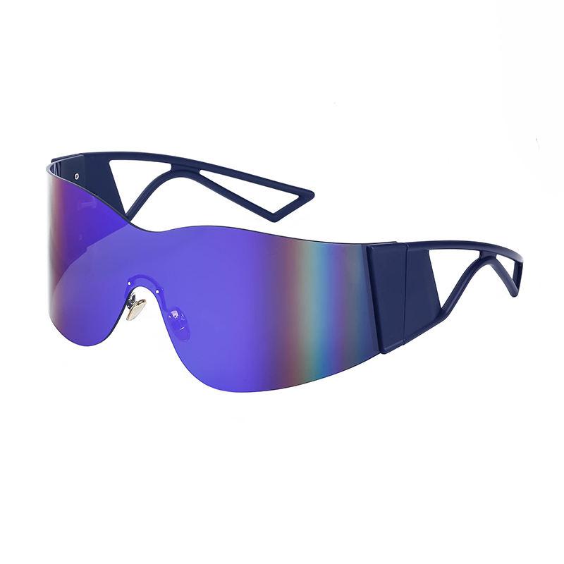 oversized rimless sunglasses, view 2 - MRSLM