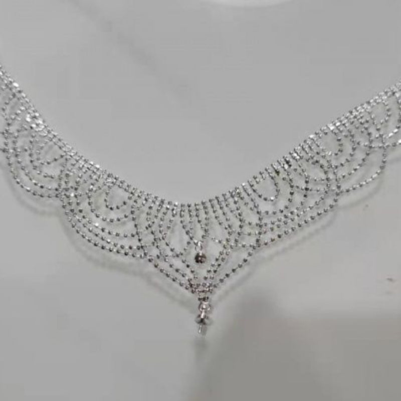 Neue Perlen-Spitzenkette für Damen