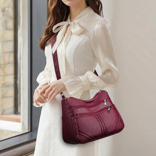 Women's soft textured crossbody bag - MRSLM
