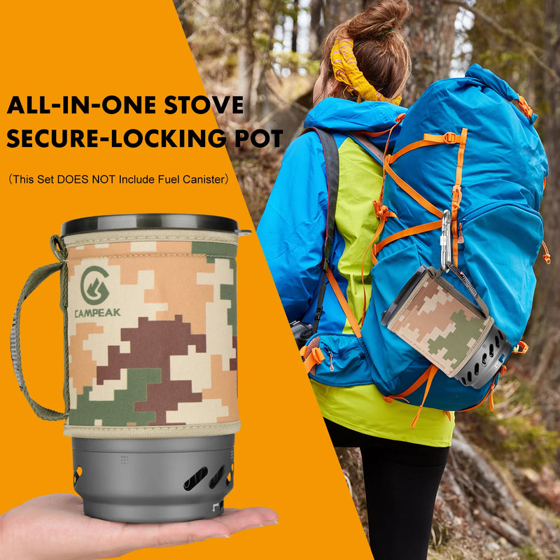 portable backpacking stove, view 4 - MRSLM