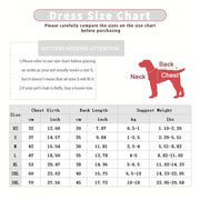 denim dog vest harness, view 9 - MRSLM