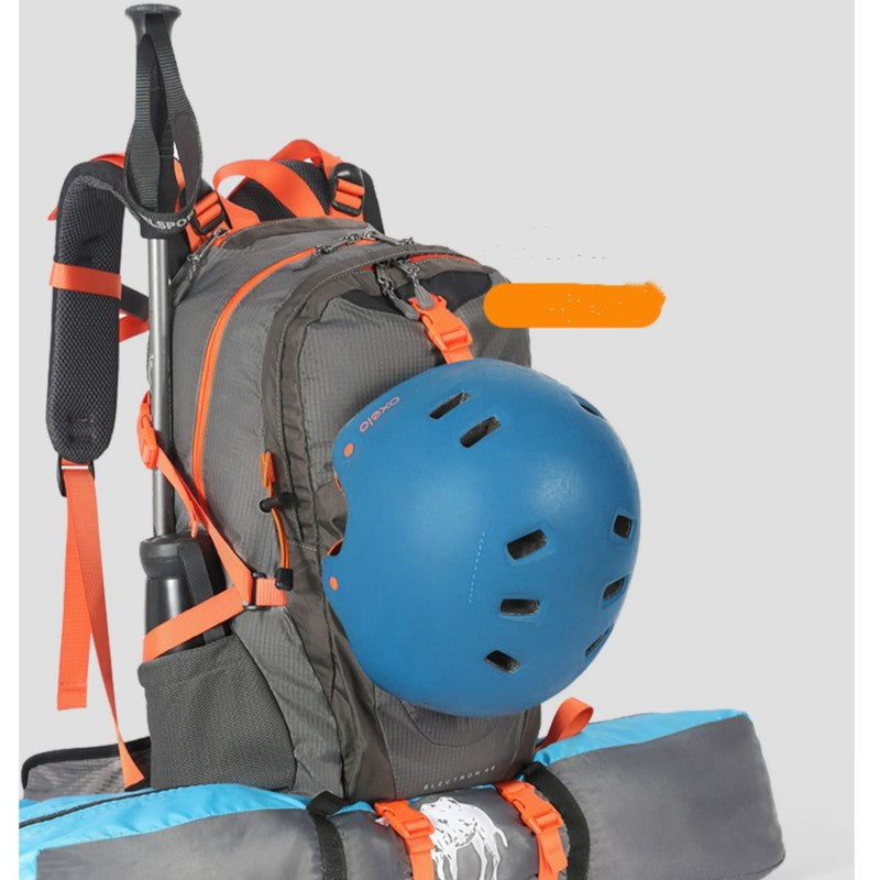 mountaineering backpack, view 3 - MRSLM