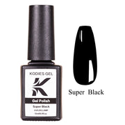 black gel nail polish, view 5 - MRSLM