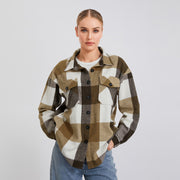 Women's plaid shacket, view 7 - MRSLM