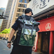 simple retro backpack, view 4 - MRSLM