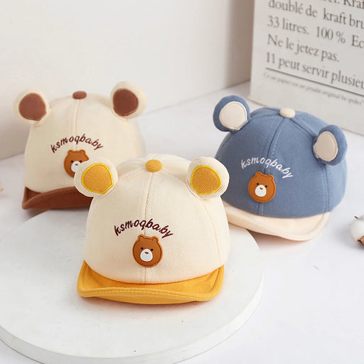 bear ear baby baseball cap - MRSLM