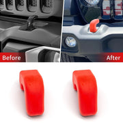 front bumper tow hook cover, view 7 - MRSLM