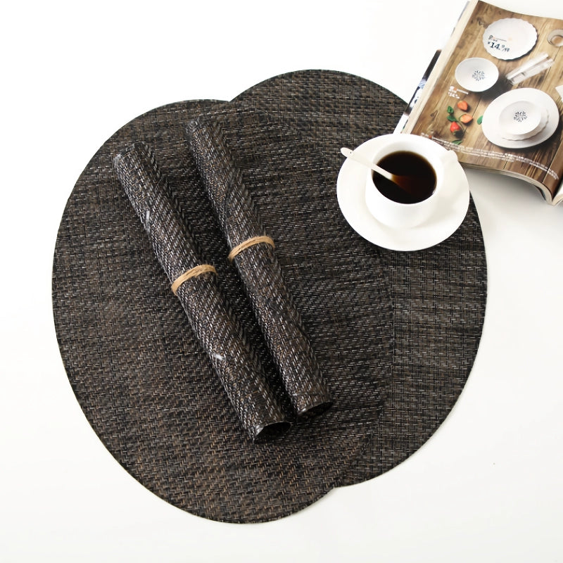 japanese style oval table mat - MRSLM
