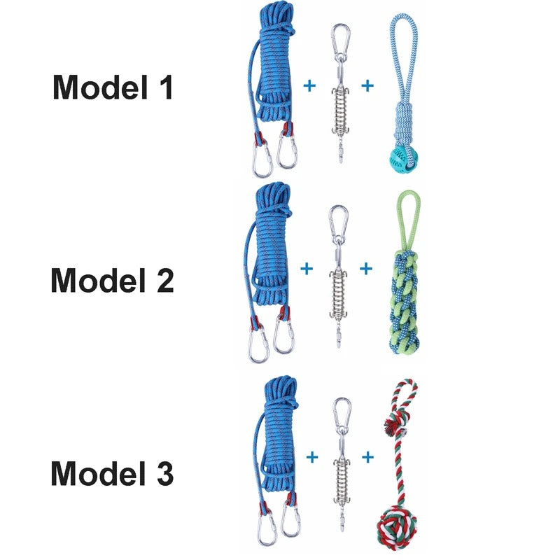 Bungee dog tug toy, view 9 - MRSLM