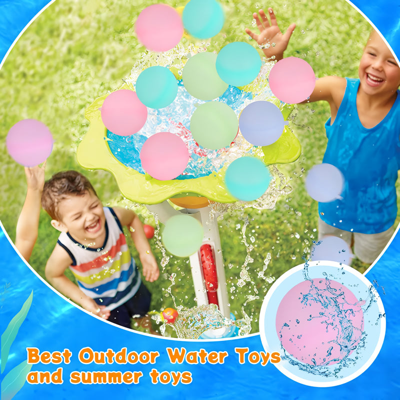multi-age reusable silicone water balloons, view 6 - MRSLM