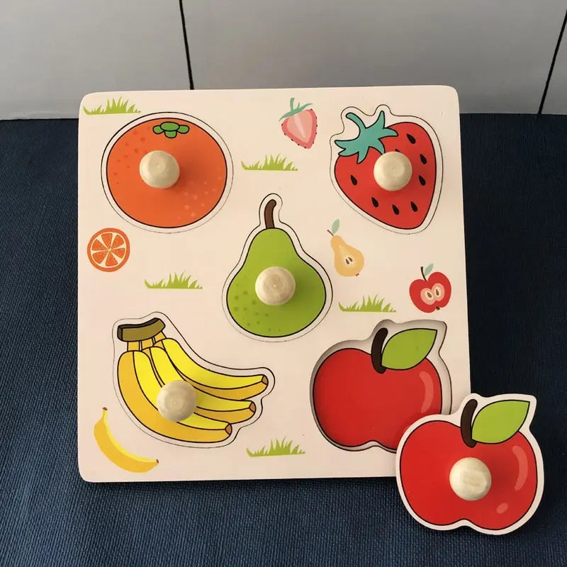 Montessori Toddler Puzzle & Cognitive Matching Cards