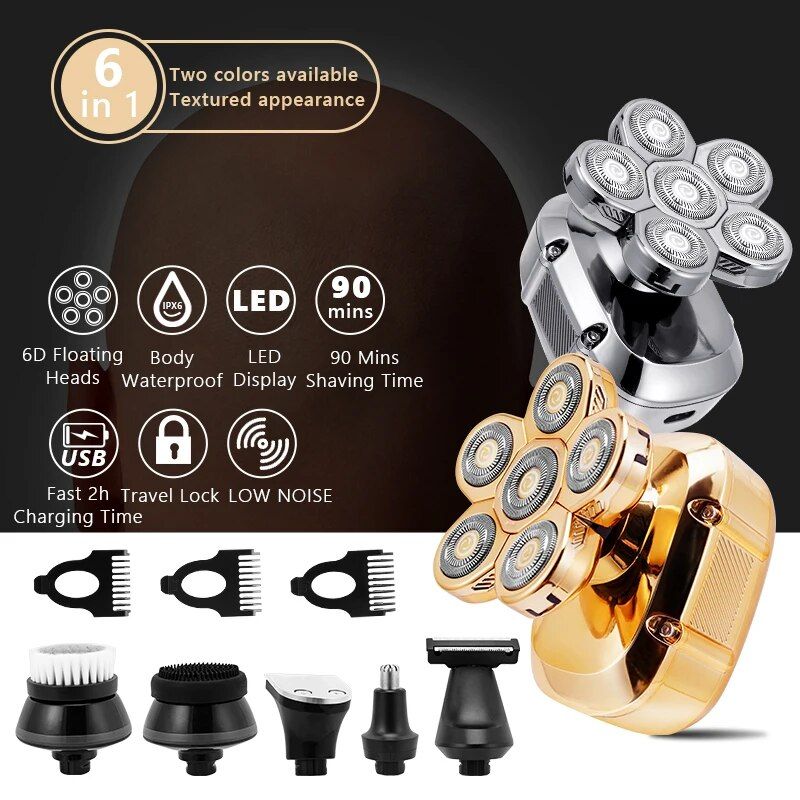 6 in 1 electric shaver, view 7 - MRSLM