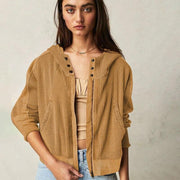 waffle zip-up hoodie, view 4 - MRSLM