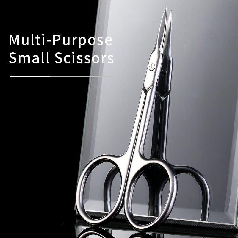 stainless steel cuticle nippers and trimmer, view 3 - MRSLM