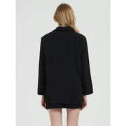 black blazer coat, view 6 - MRSLM