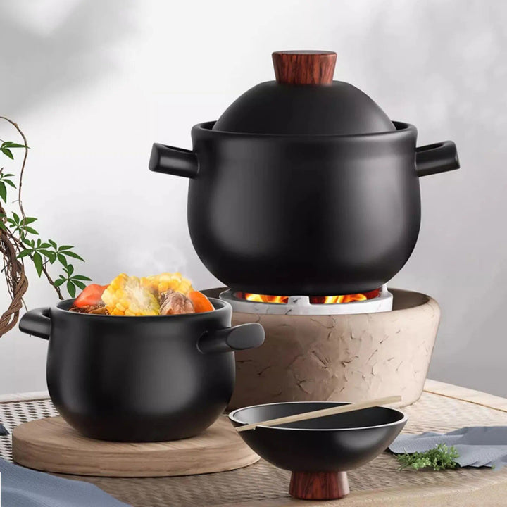 Ceramic Casserole Cooking Pot