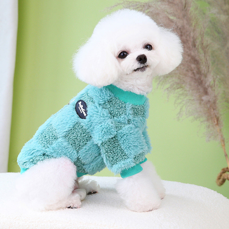 soft winter warm dog coat, view 2 - MRSLM