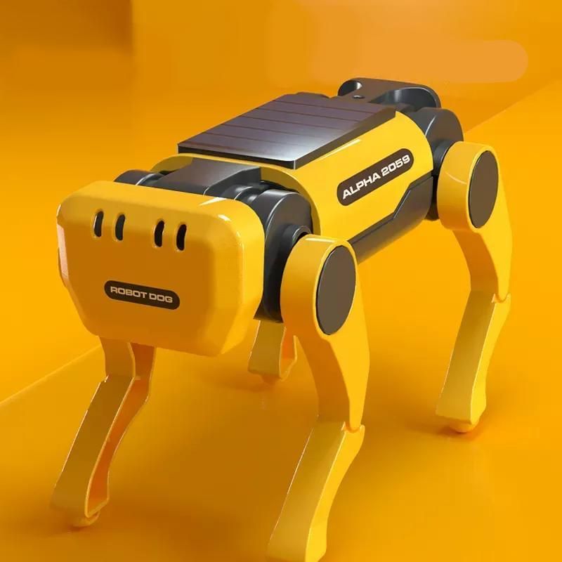 solar DIY mechanical dog robot kit - MRSLM