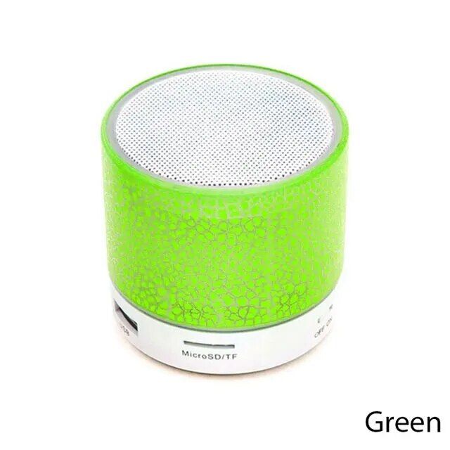 mini LED Bluetooth speaker, view 2 - MRSLM