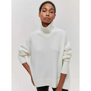 women's turtleneck sweater, view 16 - MRSLM