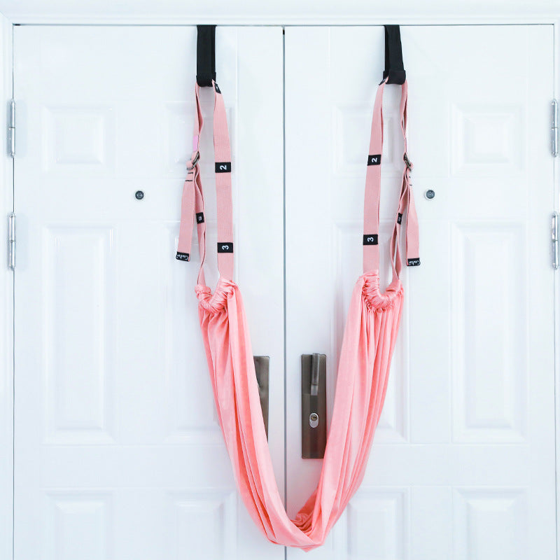 door yoga stretch strap, view 2 - MRSLM