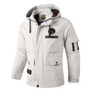 Men's hooded outdoor jacket, view 9 - MRSLM