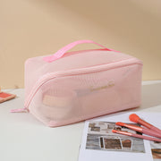 clear mesh travel cosmetic organizer, view 3 - MRSLM