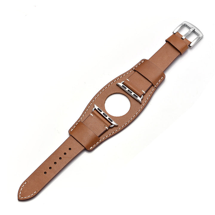 Genuine Cow Leather Strap For Apple Watch