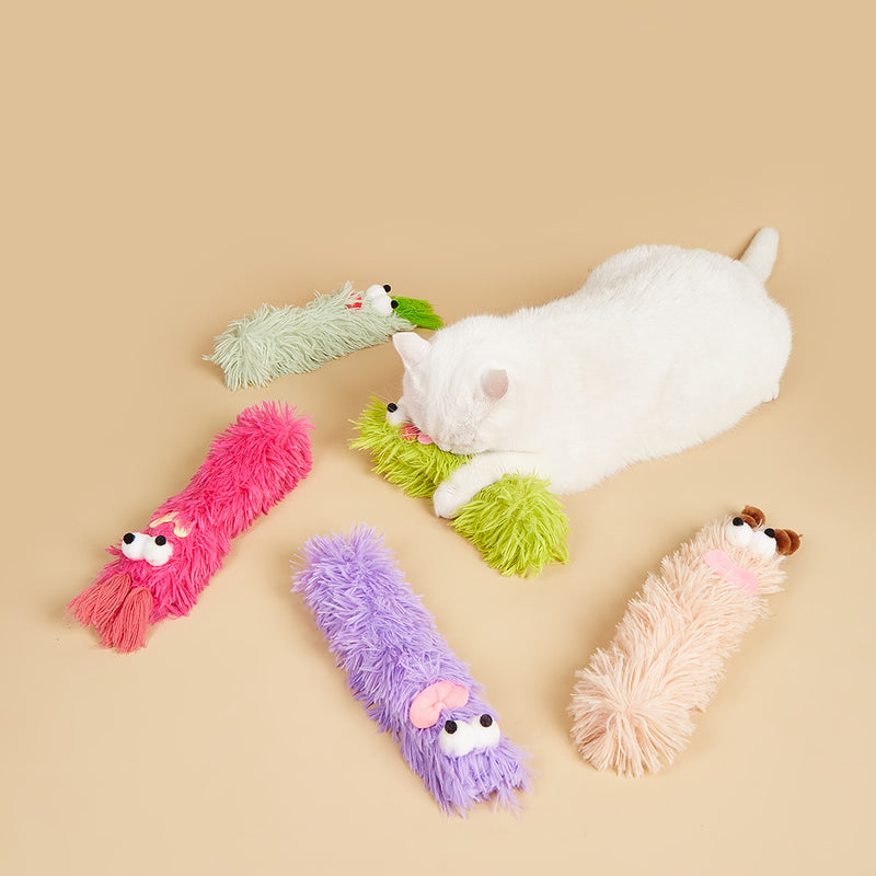 interactive catnip pillow toy, view 7 - MRSLM