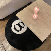 halloween 8 ball rug, view 4 - MRSLM