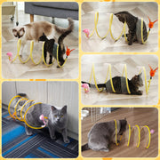collapsible cat tunnel, view 4 - MRSLM