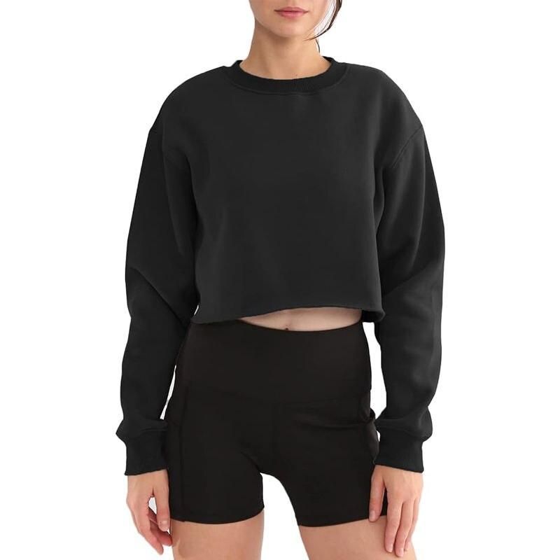 Chic Oversized Cotton-Poly Blend Hoodies for Women