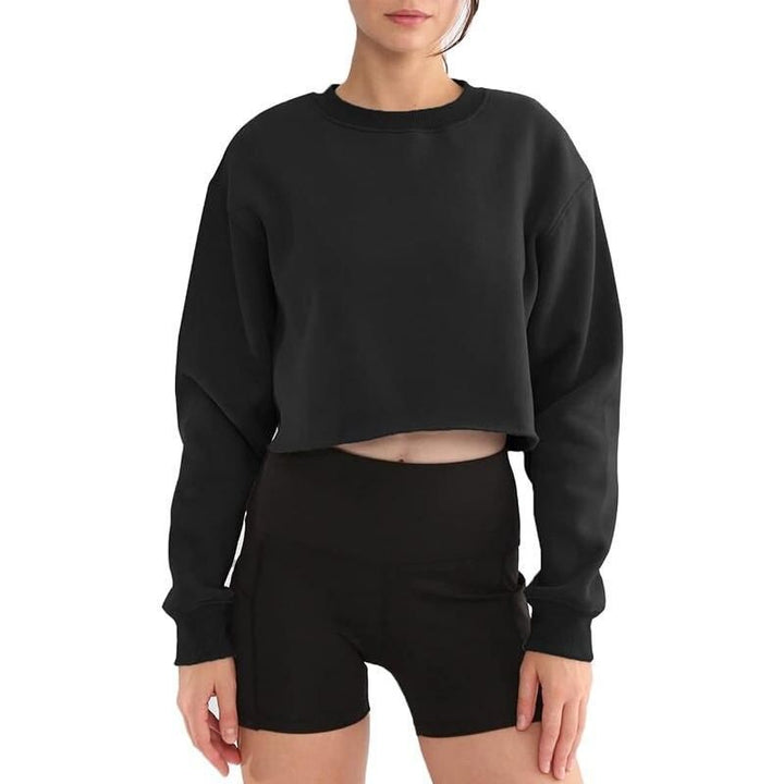 Chic Oversized Cotton-Poly Blend Hoodies for Women
