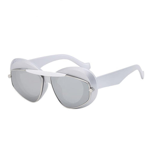 Geometric double frame sunglasses, view 4 - MRSLM