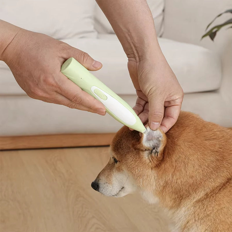 quiet usb rechargeable pet grooming shaver - MRSLM