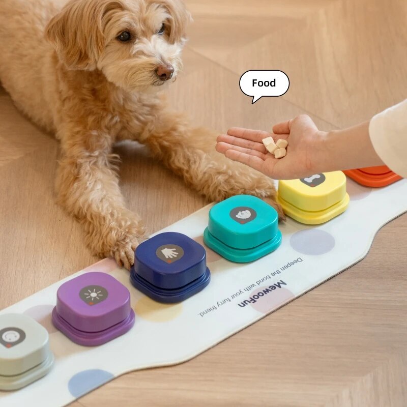 voice recording dog communication buttons, view 6 - MRSLM