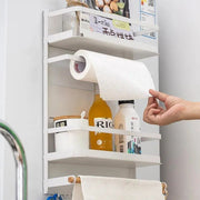 magnetic fridge shelf paper towel holder, view 7 - MRSLM