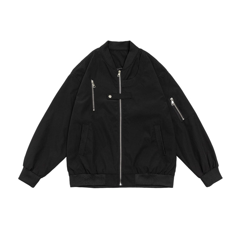 men's casual baseball jacket, view 5 - MRSLM