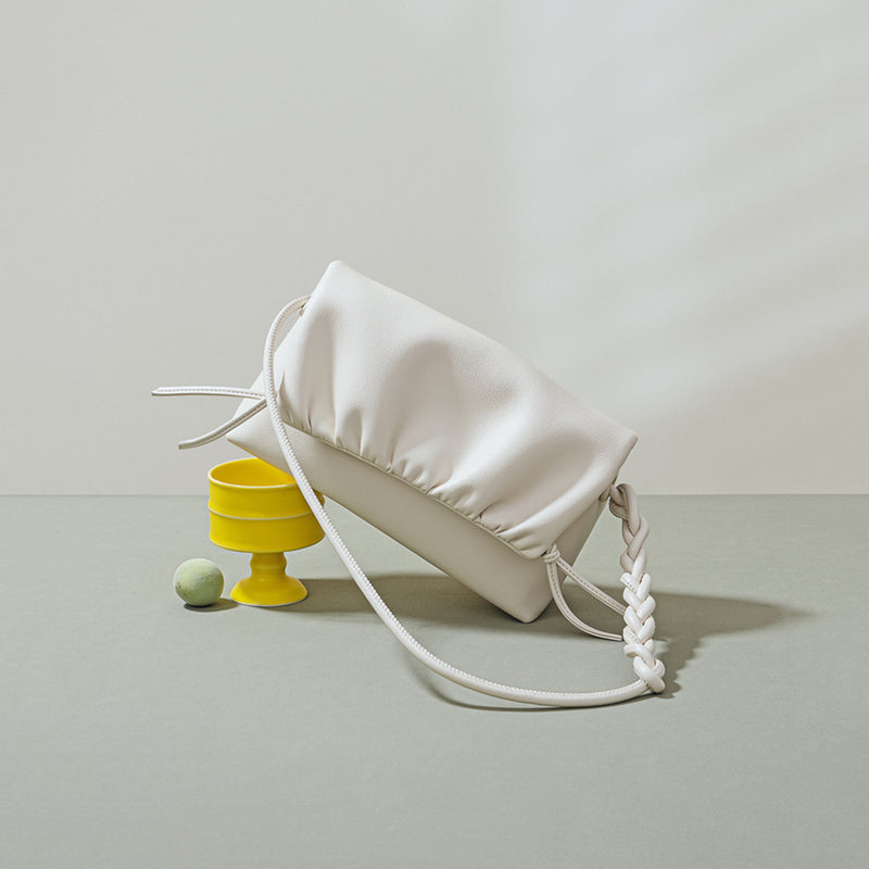 Vielseitige Schultertasche mit Kordelzug für Damen