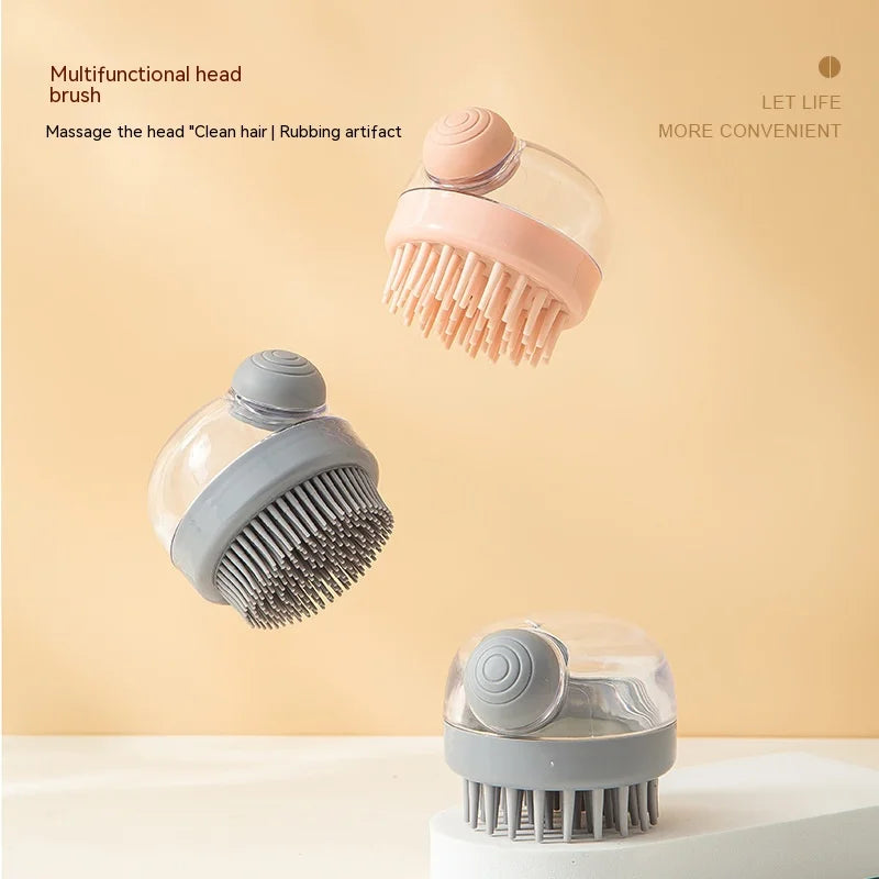 pet bath and massage brush, view 6 - MRSLM