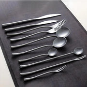 retro stainless steel cutlery set, view 4 - MRSLM