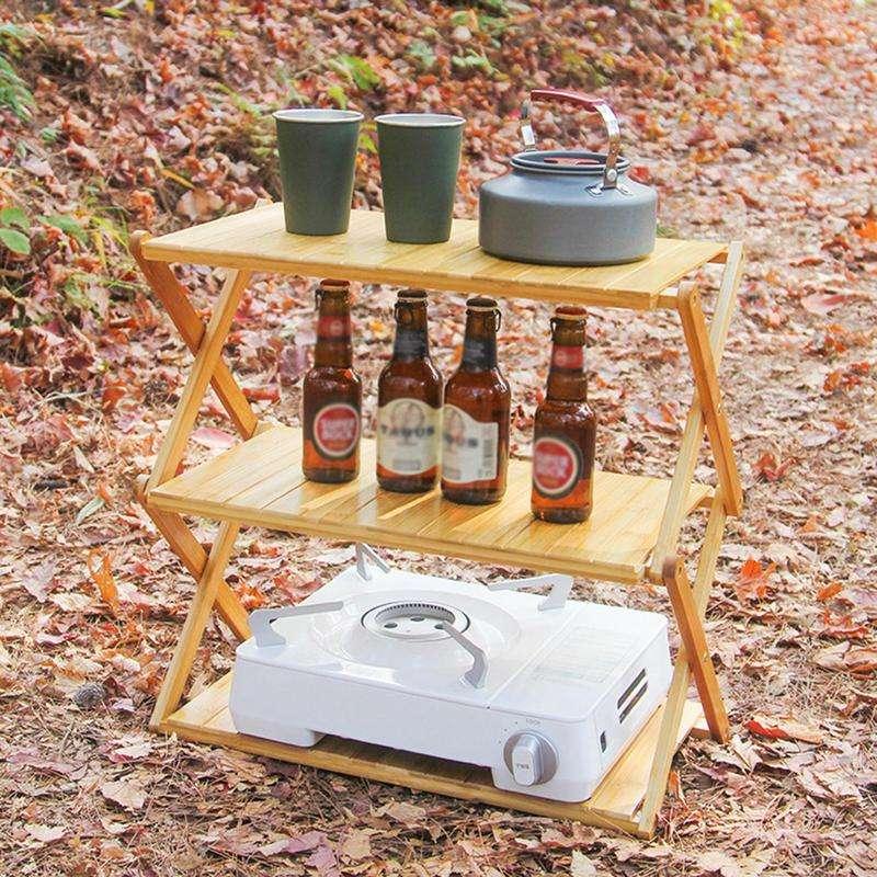 outdoor camping shelf rack - MRSLM