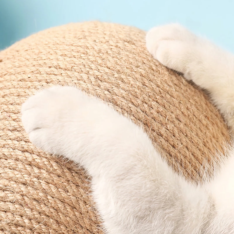 cat scratching ball toy, view 7 - MRSLM